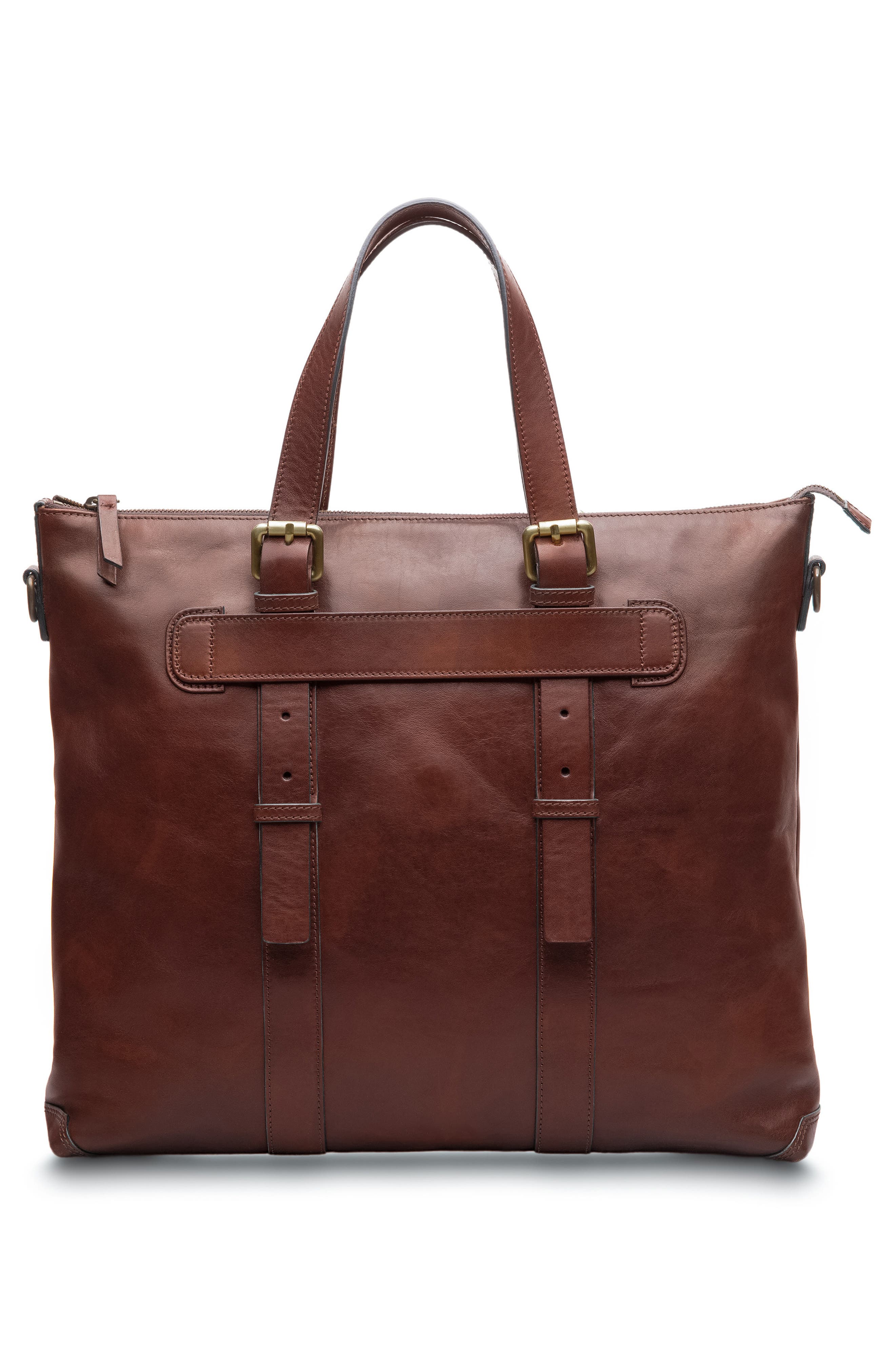 Bosca Brenta Leather Tote, Alternate, color, 