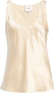 Reformation Veya Sleeveless Silk Top