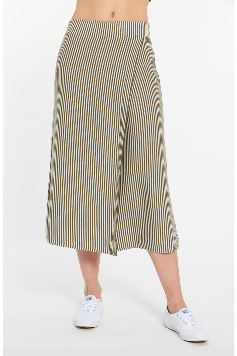 Sonoma Culotte, Main, color, Olive / Marsh Stripe