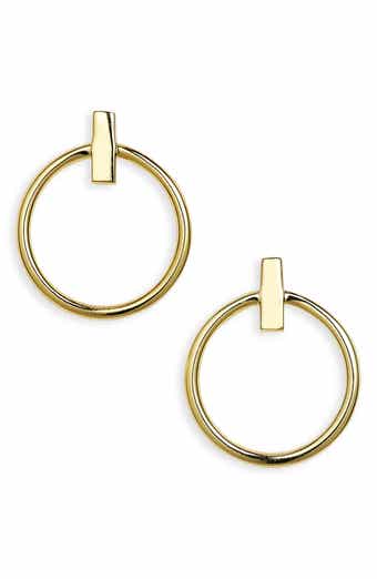 ARGENTO VIVO Doorknocker Drop Earrings