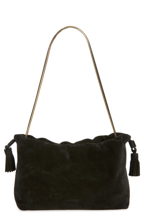 Veronica Beard Stash Suede Shoulder Bag