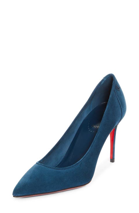 新品Christian Louboutin ブルー ハイヒール パンプス｜クリスチャン ルブタン【公式オンラインブティック】