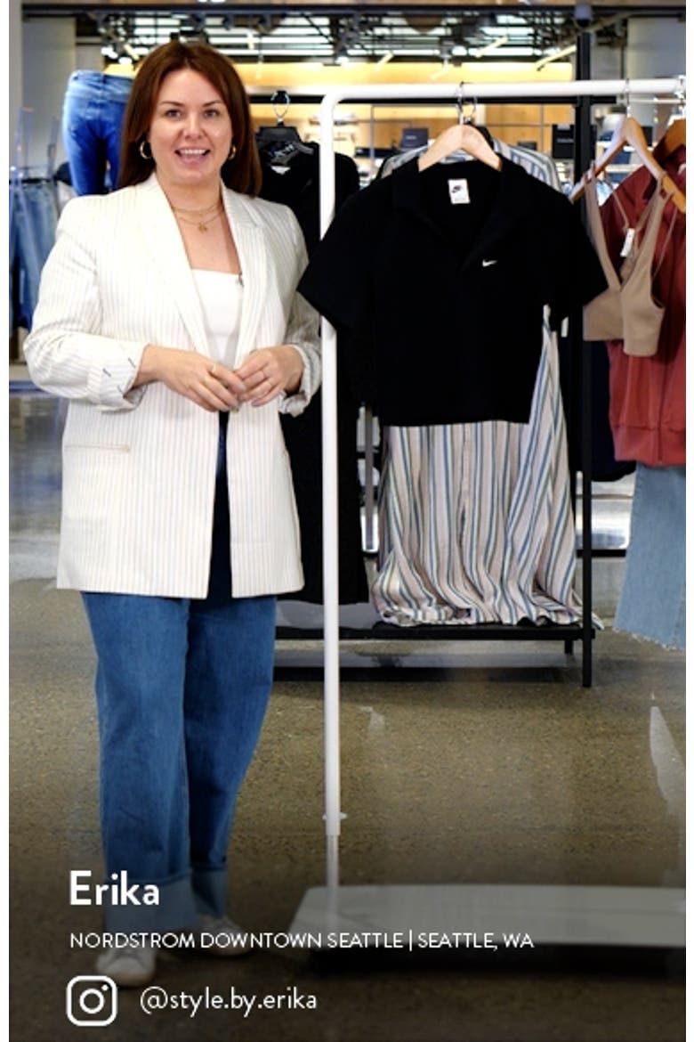 Essentials Stretch Crop Polo video