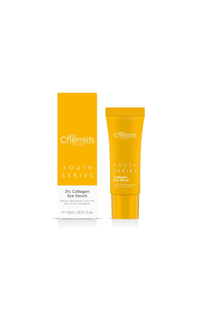 SKINCHEMISTS Youth Series 2% Collagen Eye Serum 15ml x 2 Duo Pack, Alternate, color, White