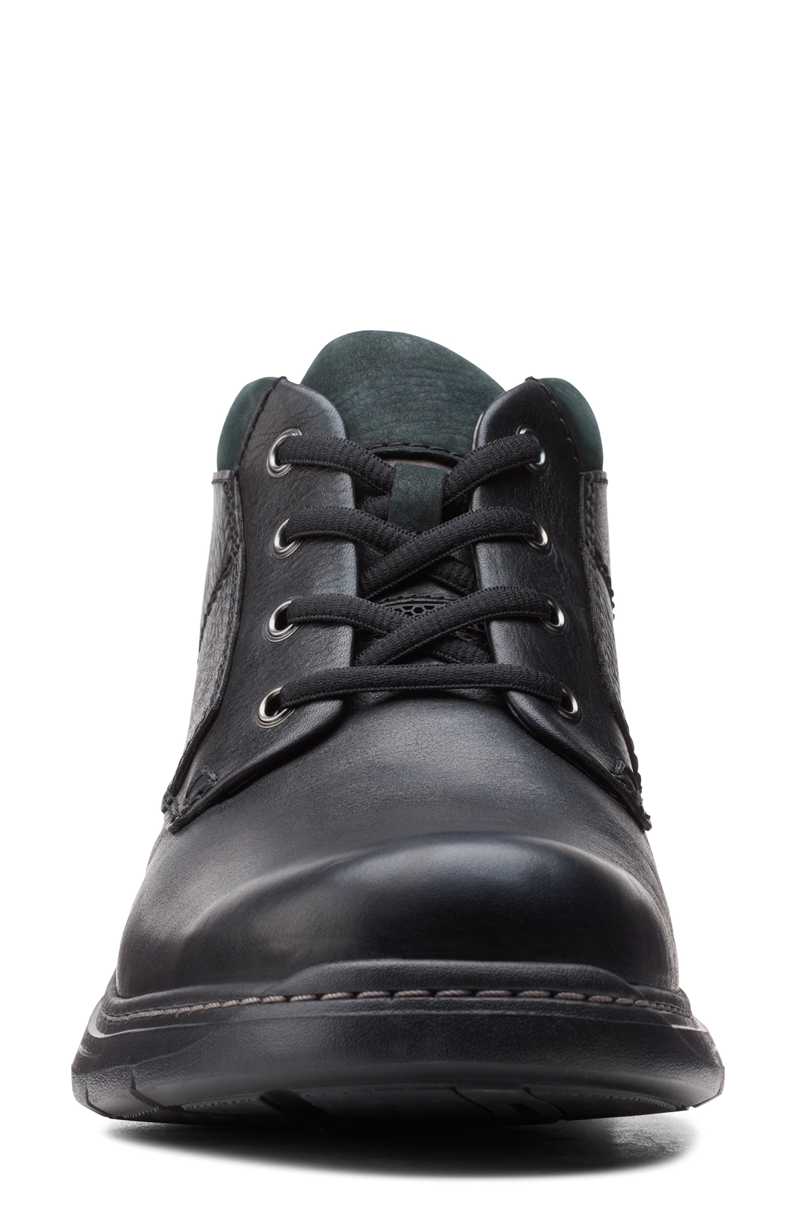 Un Brawley Chukka Boot, Alternate, color, BLACK TUMBLED LEATHER