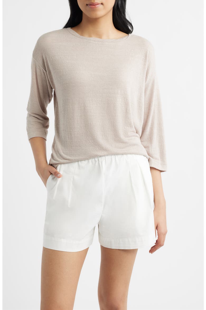 Texture Knit Top, Main, color, STONE