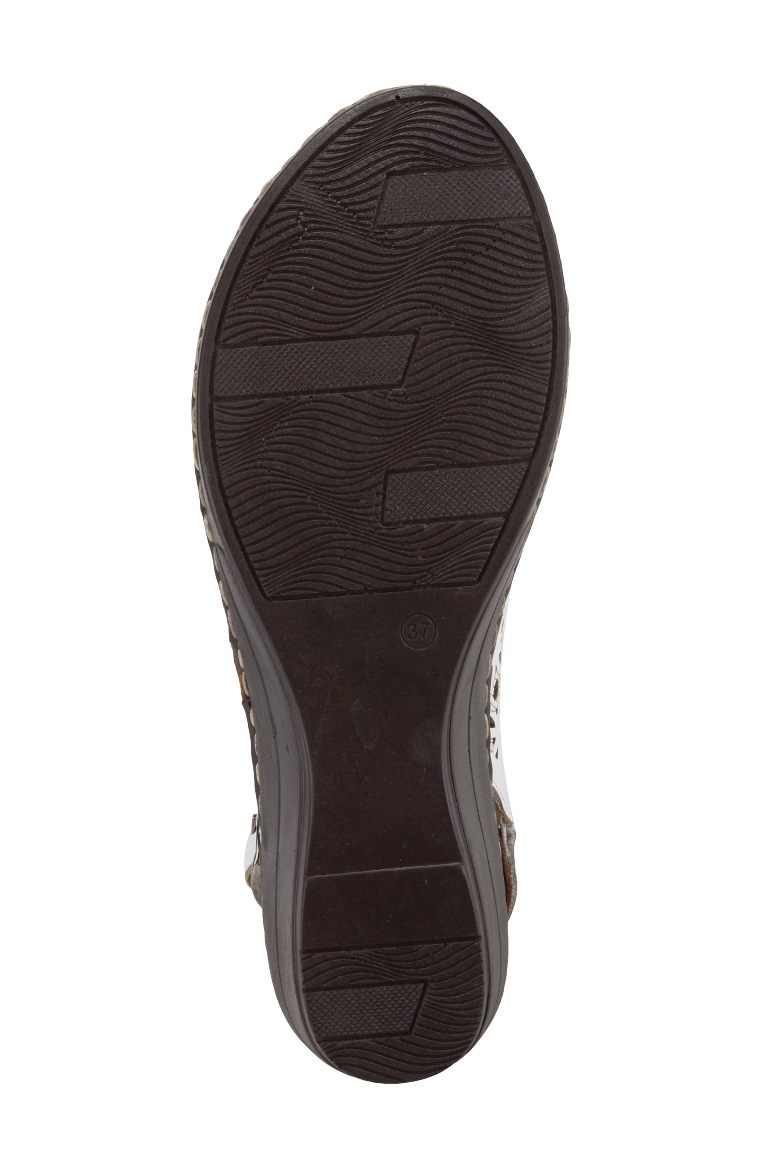 Belizana Wedge Sandal, Alternate, color, WHITE