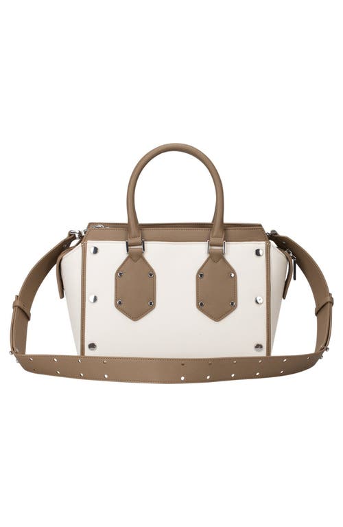 Hugo Boss Boss Small Ivy Top Handle Bag In White