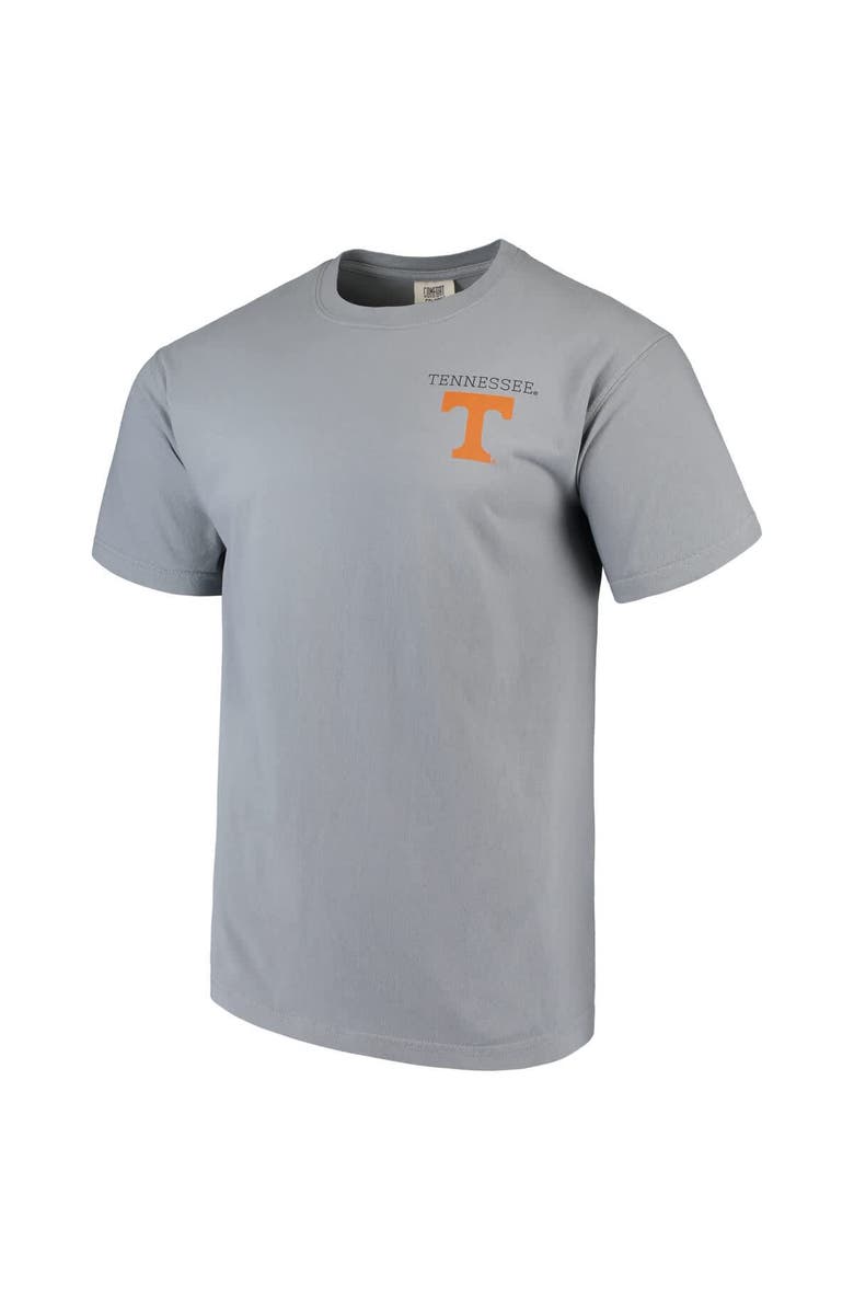 IMAGE ONE Men's Gray Tennessee Volunteers Comfort Colors Campus Scenery T-Shirt, Alternate, color, 