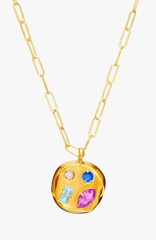 Birthdate Co. The February Birthdate Gold Pendant In February 22nd - Gold
