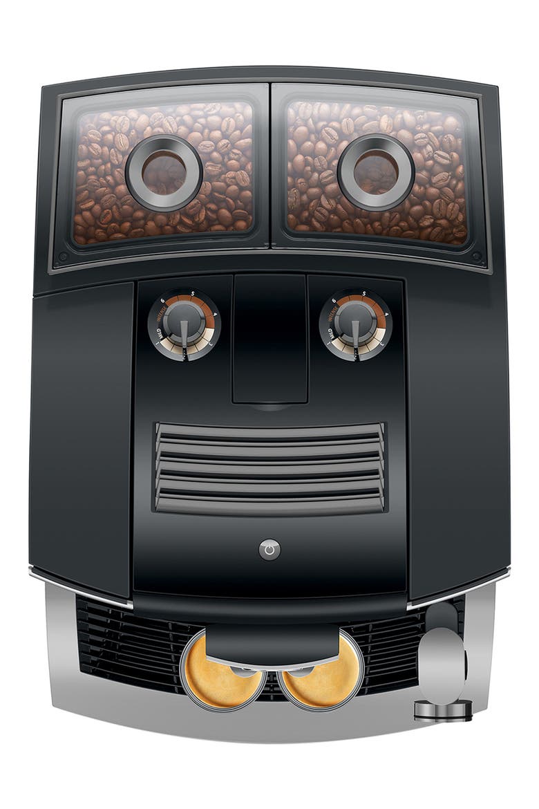 J10 Twin Automatic Coffee Machine, Alternate, color, BLACK