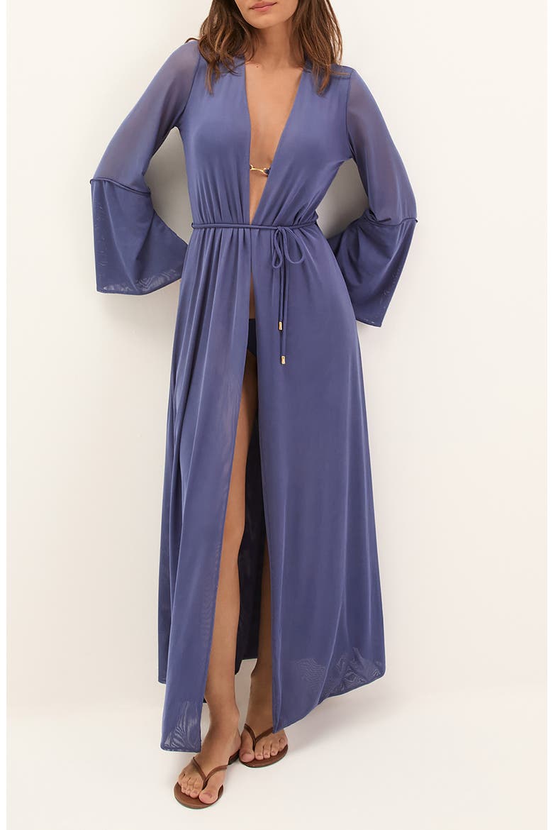 Lysa Long Sleeve Cover-Up, Main, color, BLUE