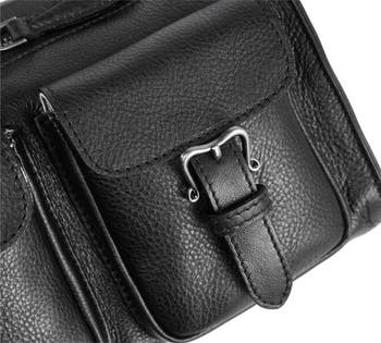 Las Luna Leather Crossbody Bag