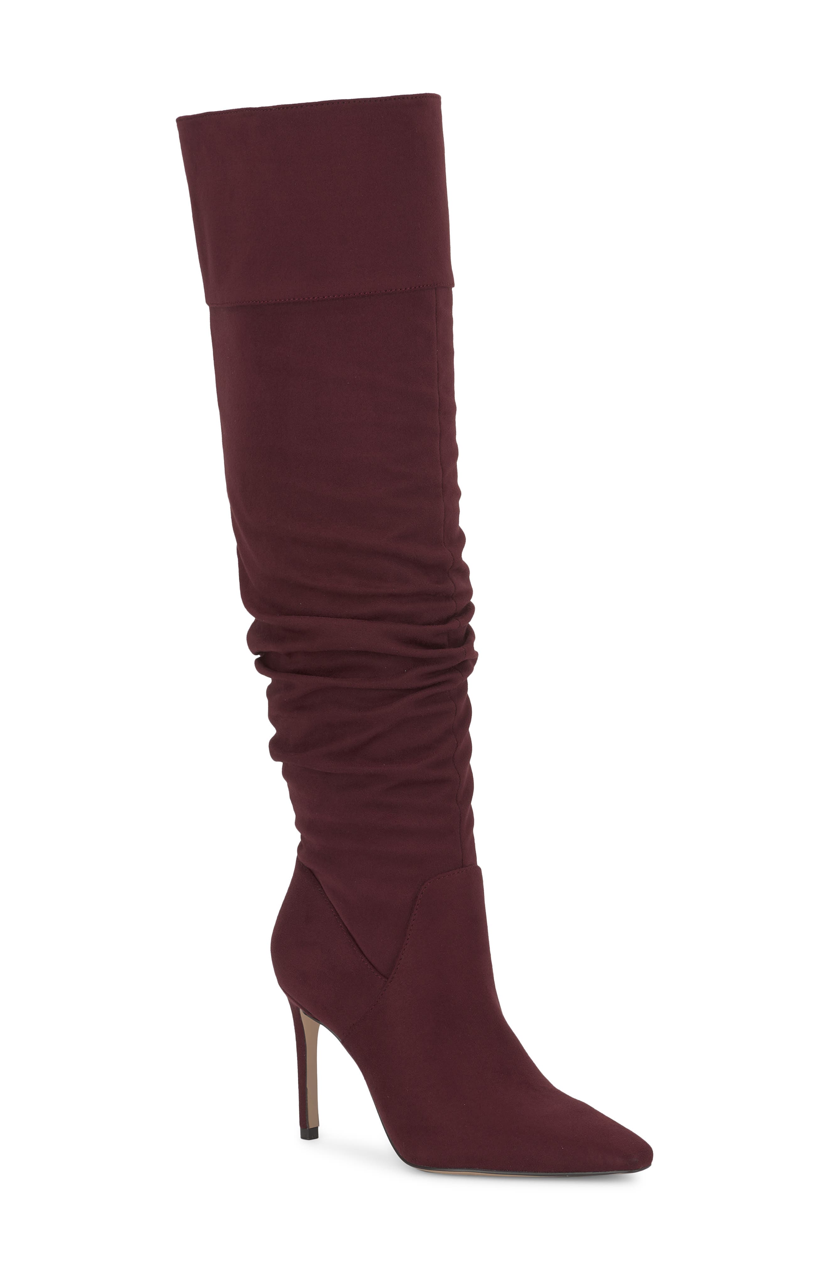 Olyra Over the Knee Boot, Main, color, CHERRY MAHOGANY
