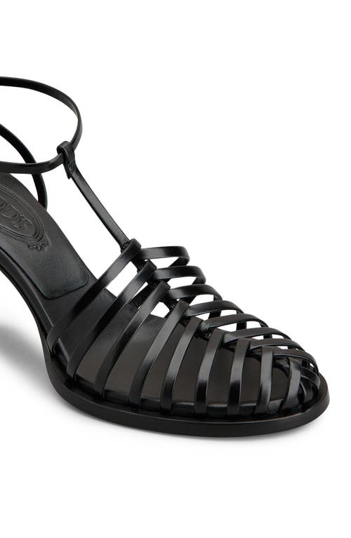 Tod's Women's Strappy Pumps In Nero