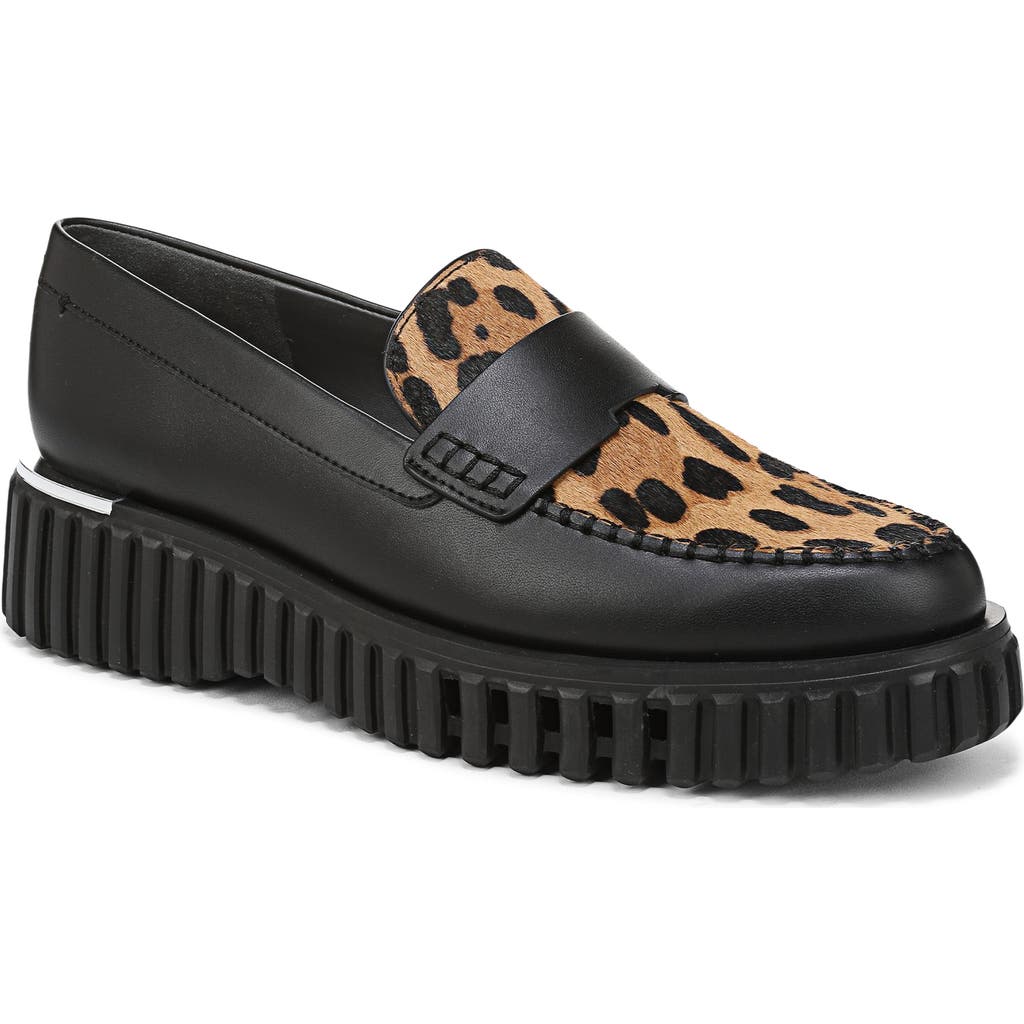 Franco Sarto Flx Roma Platform Loafer In Brown