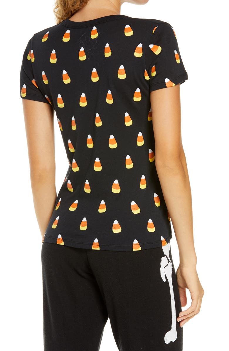Chaser Candy Corn Print T-Shirt, Alternate, color, 
