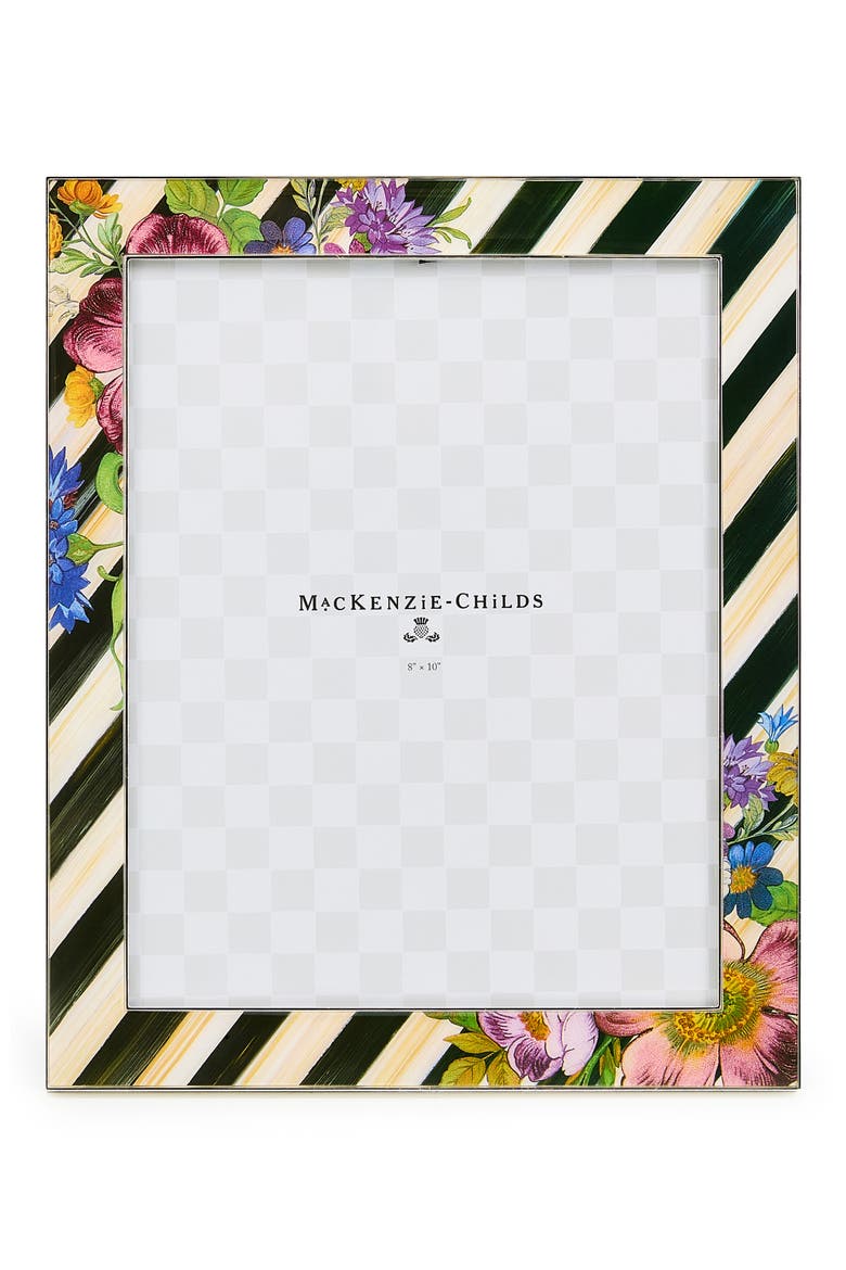 Flower Market Picture Frame, Main, color, BLACK