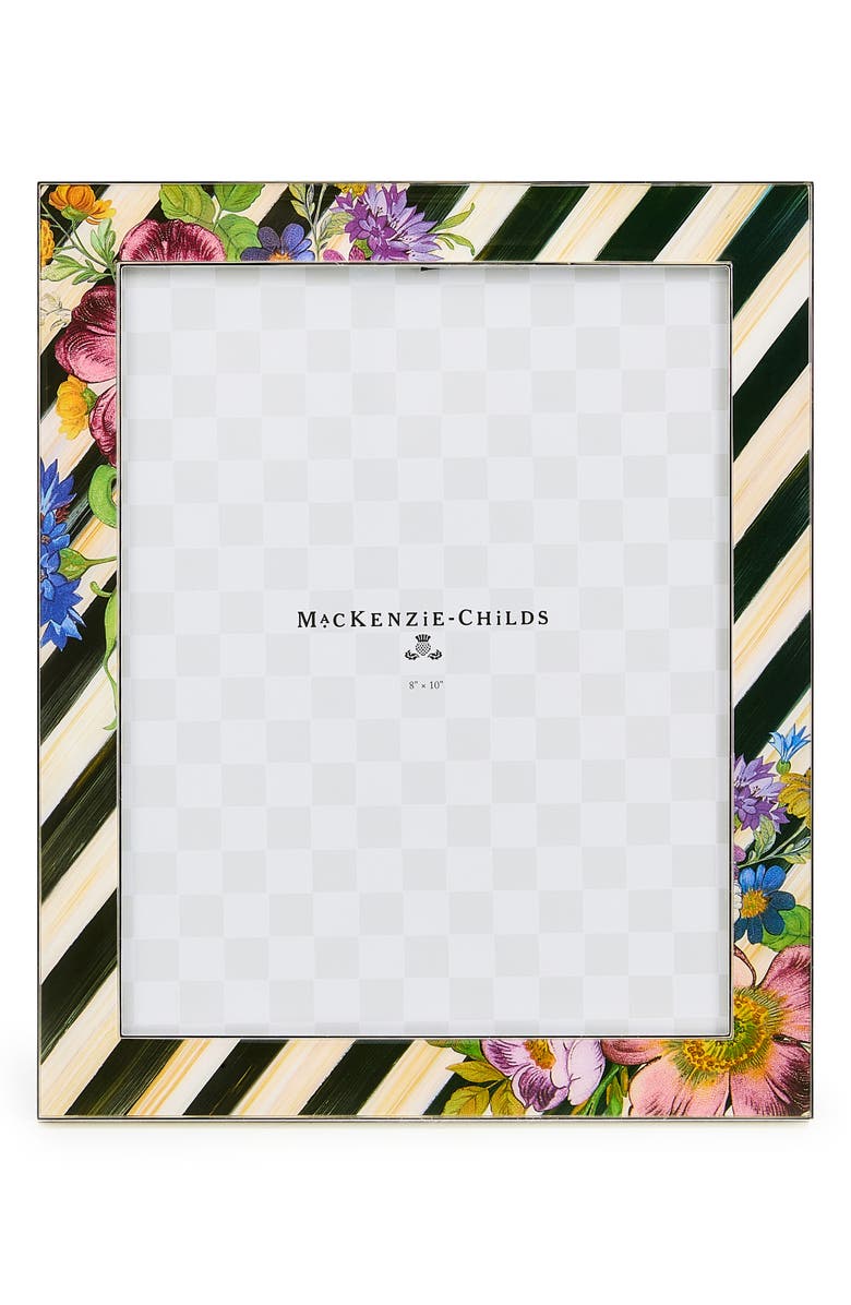 MACKENZIE CHILDS Flower Market Picture Frame, Main, color, Black