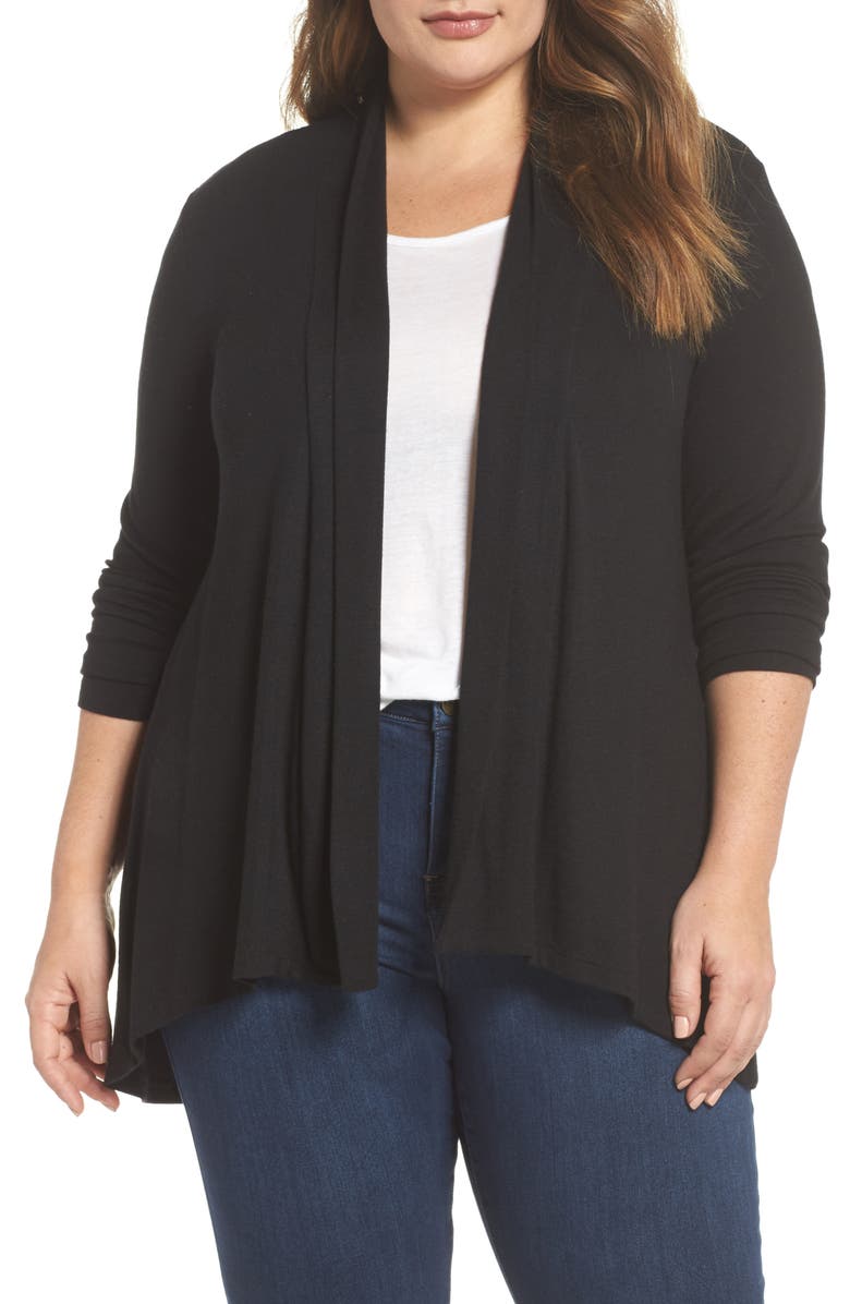 Bobeau High/Low Cardigan, Main, color, 