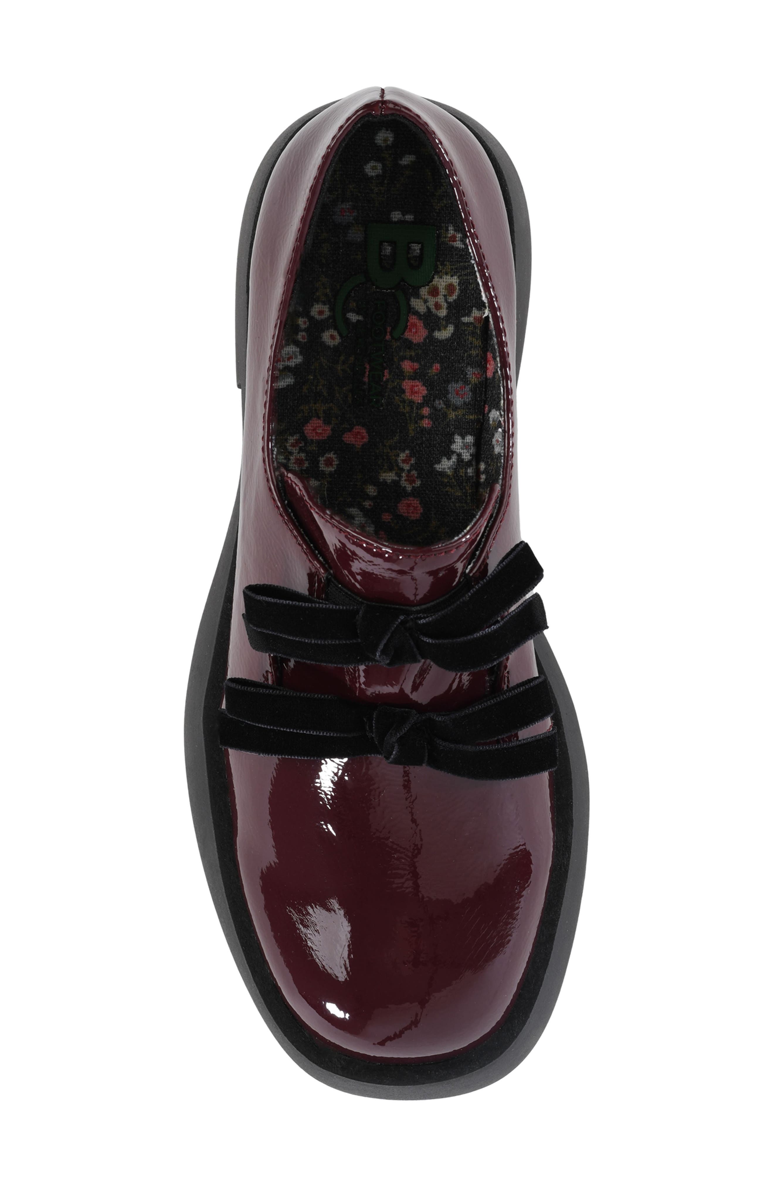 Sweet Darling Platform Loafer, Alternate, color, BURGUNDY