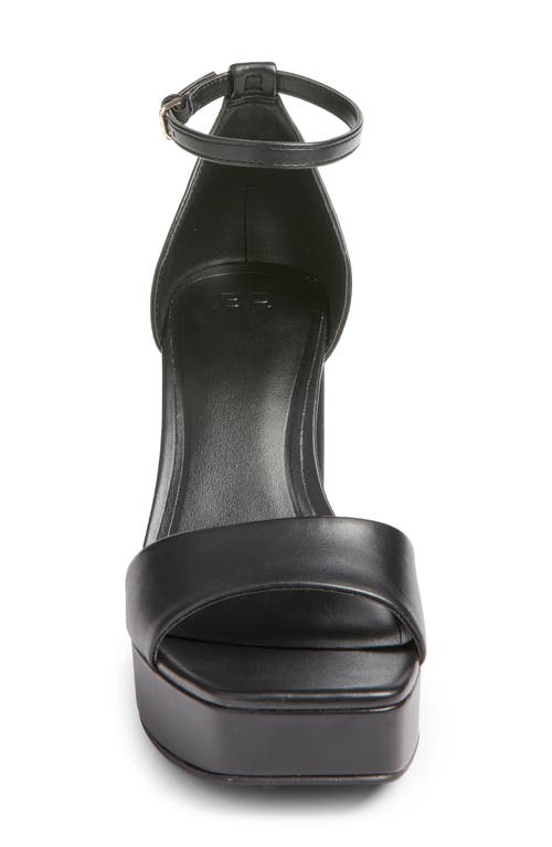 Bp. Helix Platform Ankle Strap Sandal In Black