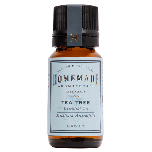 Homemade Aromaterapy Cleansing Restorative Tea Tree Essential Oil In Transparent