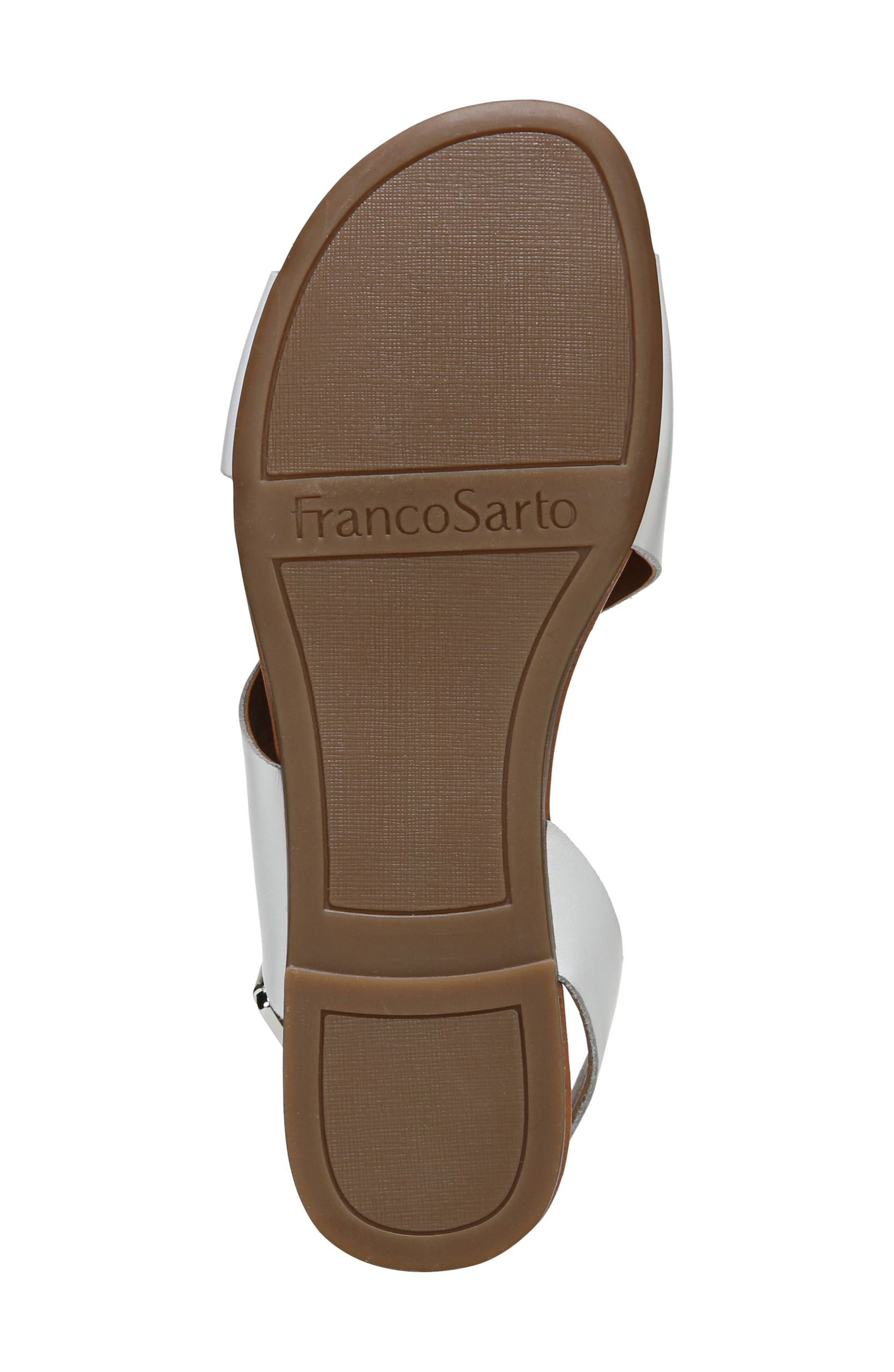 Garza Slingback Sandal, Alternate, color, WHITE LEATHER