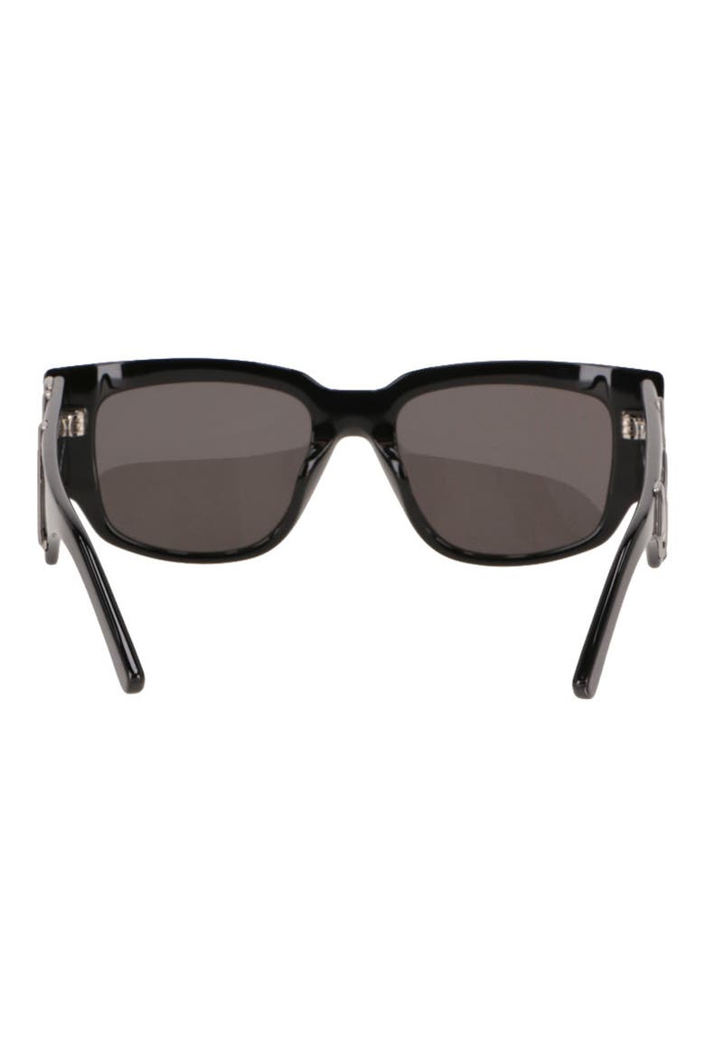 Laguna Cat Eye Sunglasses, Alternate, color, BLACK DARK GREY
