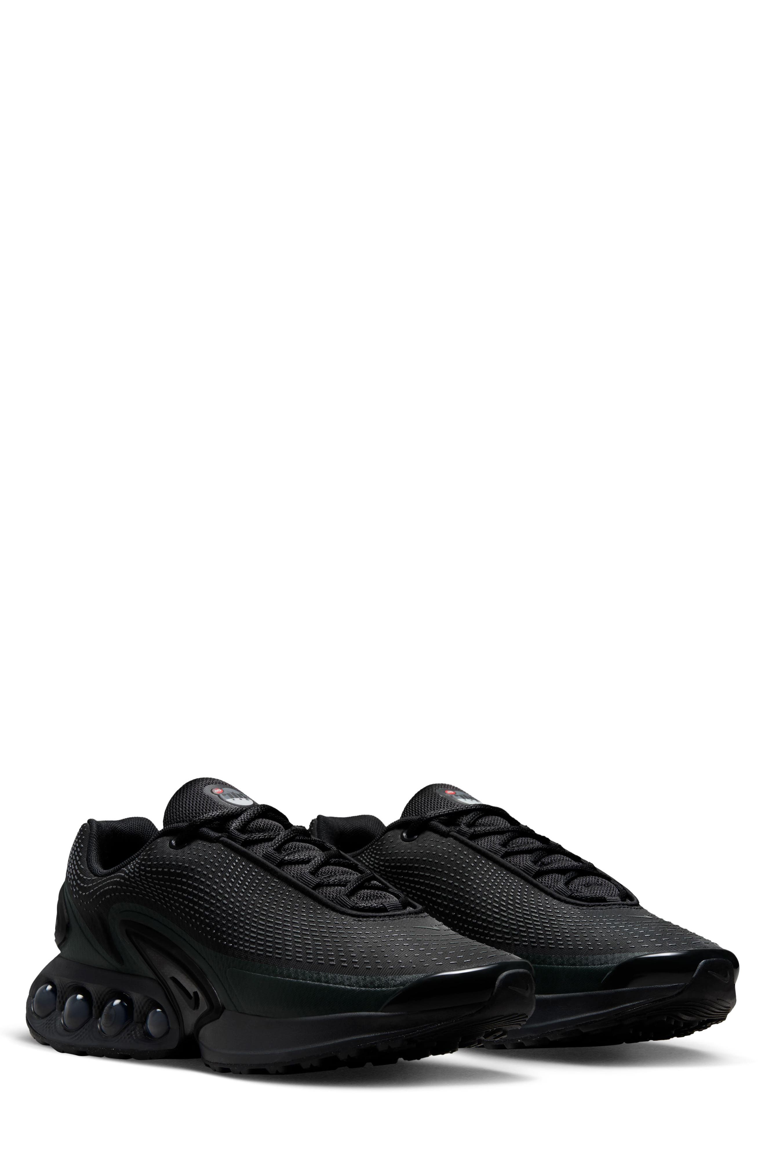Air Max Dn Sneaker, Main, color, BLACK/ METALLIC DARK GREY