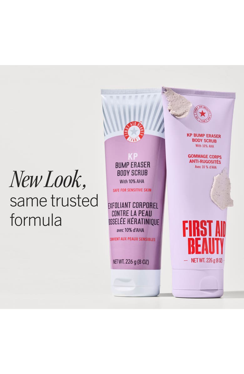 First Aid Beauty KP Bump Eraser Body Scrub with 10% AHA Fresh Strawberry, Alternate, color, 
