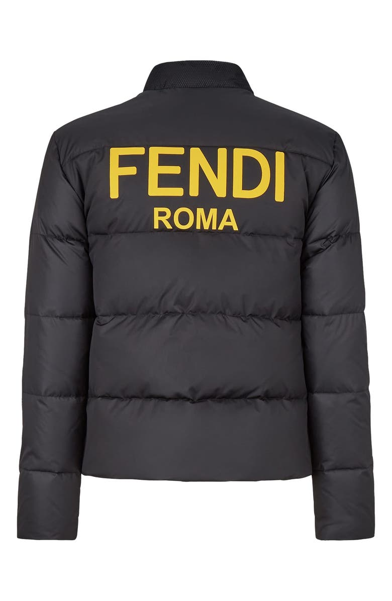 Fendi Men's Reversible Down Puffer Coat, Alternate, color, 