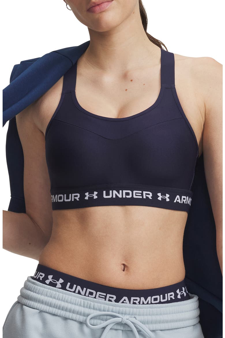 Crossback High Impact Sports Bra, Main, color, MIDNIGHT NAVY