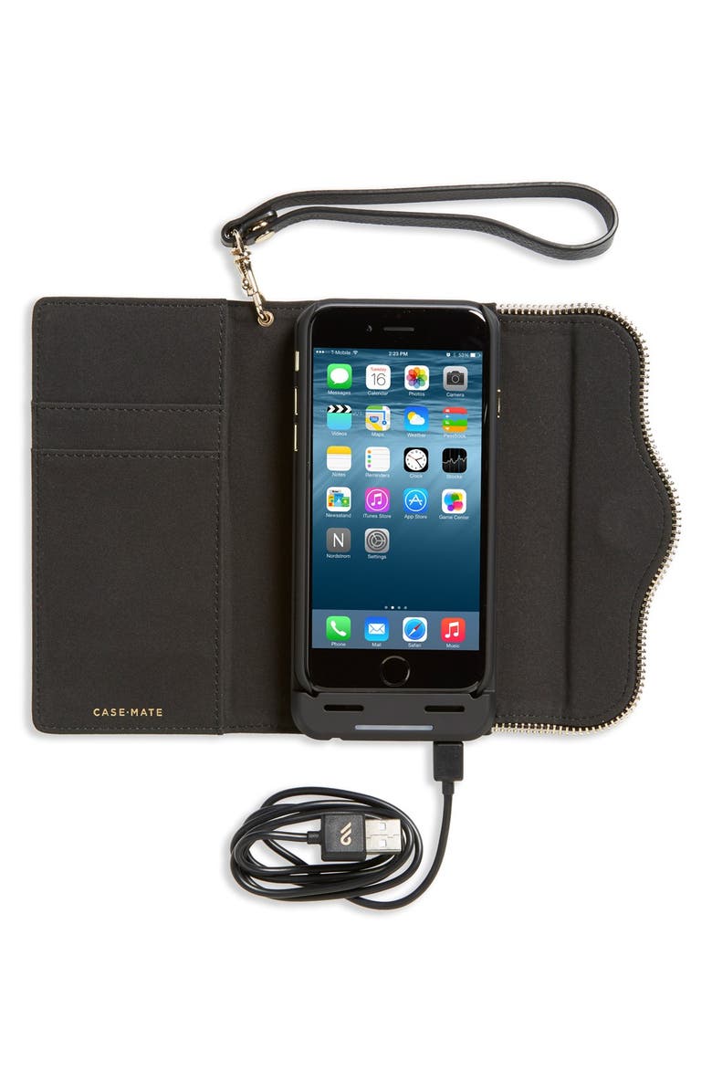 Rebecca Minkoff iPhone 6 & 6s Charging Wristlet, Alternate, color,