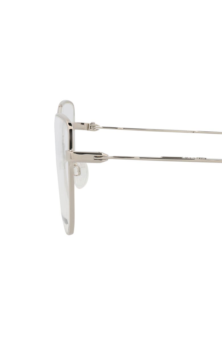 McQueen 55mm Cat Eye Optical Glasses, Alternate, color,