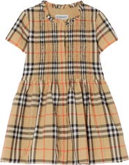Burberry Check Cotton Dress