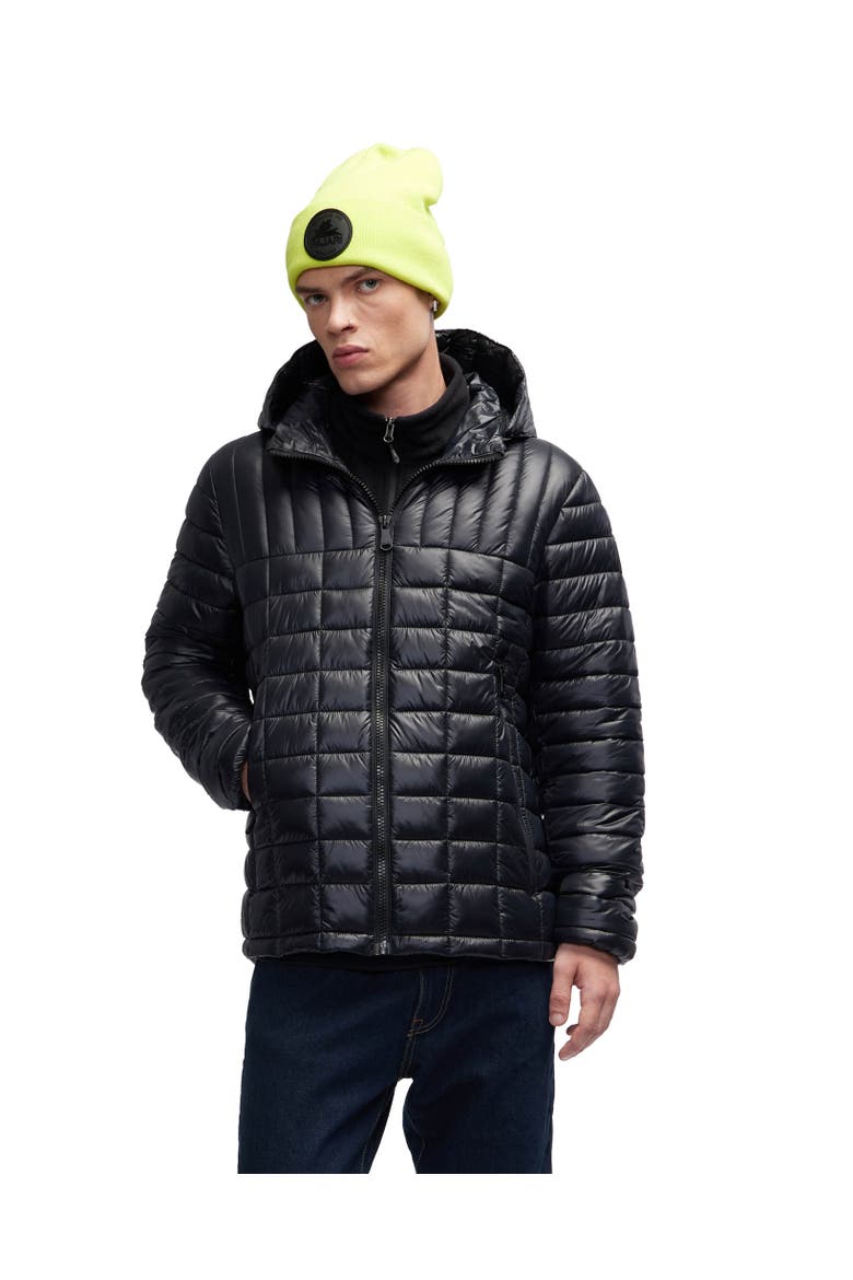 Men's Niran Lightweight Packable Puffer, Main, color, Black