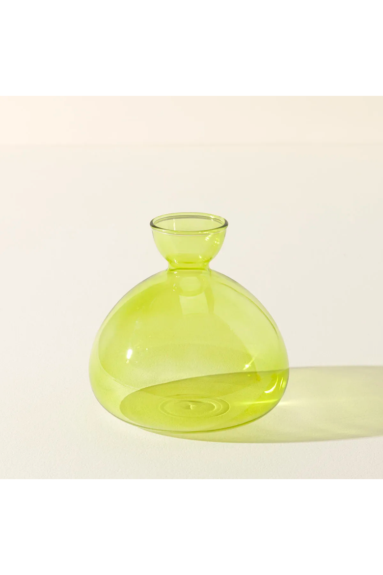 Avocado Vase by ilex Studio, Alternate, color, Grass Green