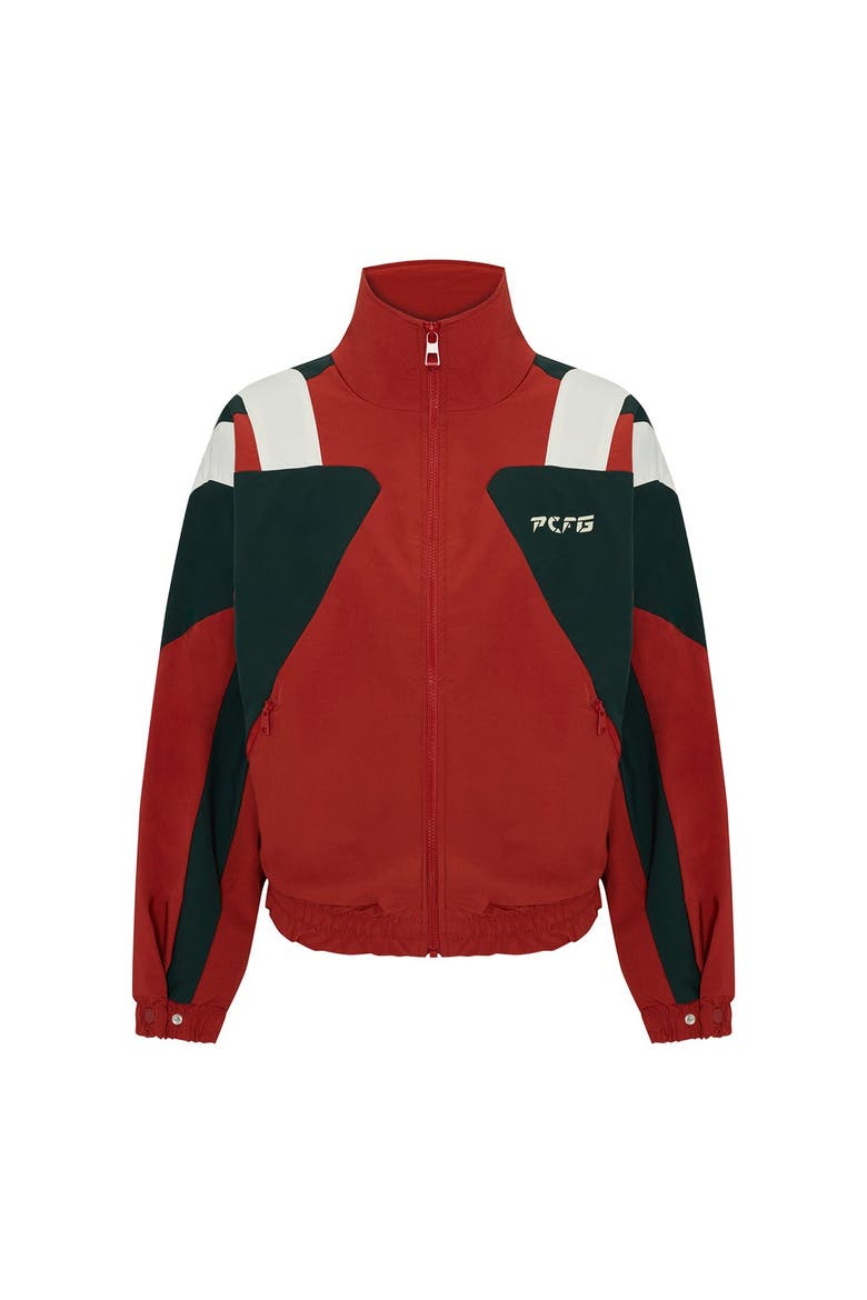 Boomerang Track Jacket, Main, color, Leopard