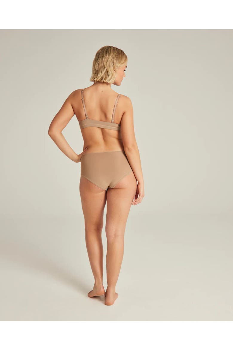 The Stretch High Waisted Brief, Alternate, color, BARE03