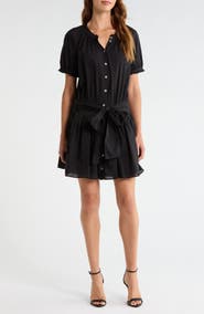 PAIGE Nisha Puff Sleeve Minidress
