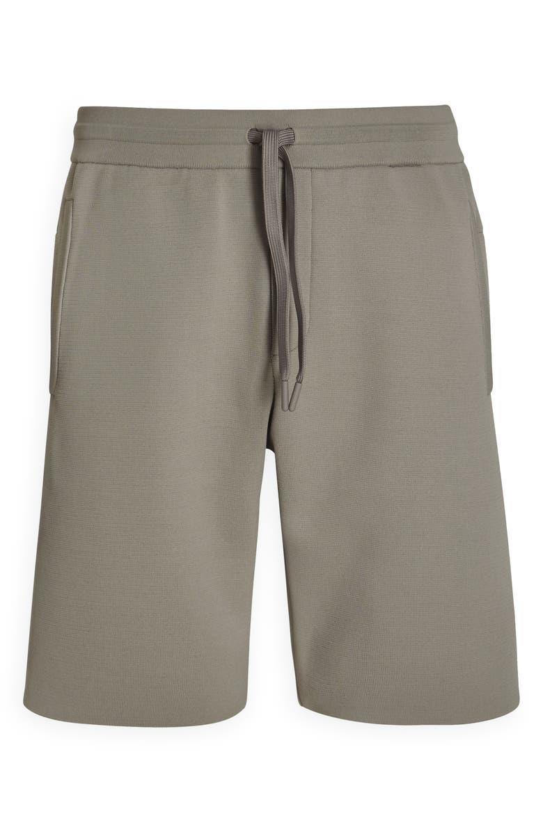 AlphaTauri Posos Knit Drawstring Performance Shorts, Alternate, color, Mud