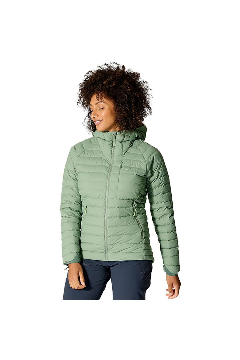 Microlight Windstopper Hoodie - Women's, Main, color, Dark Fig Green