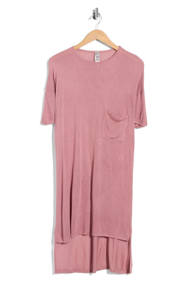 High-Low Tunic Top, Alternate, color, MAUVE DEEP INTERLOCK