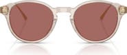 COACH 50mm Round Sunglasses