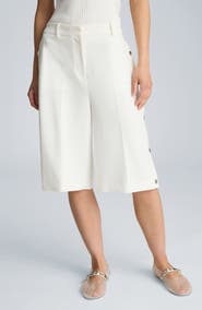 Kenneth Cole High Rise Long Shorts