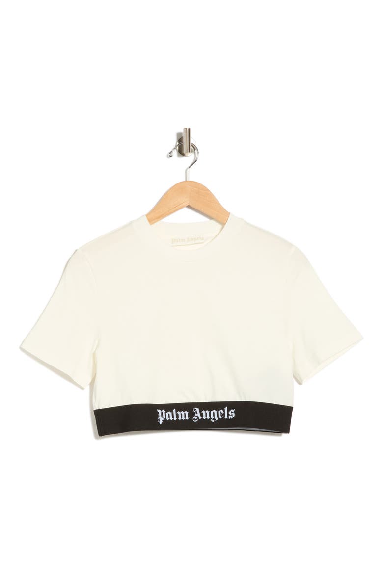 Cotton Crop Top, Alternate, color, WHITE