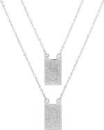 HMY JEWELRY Dual Religious Pendant Necklace