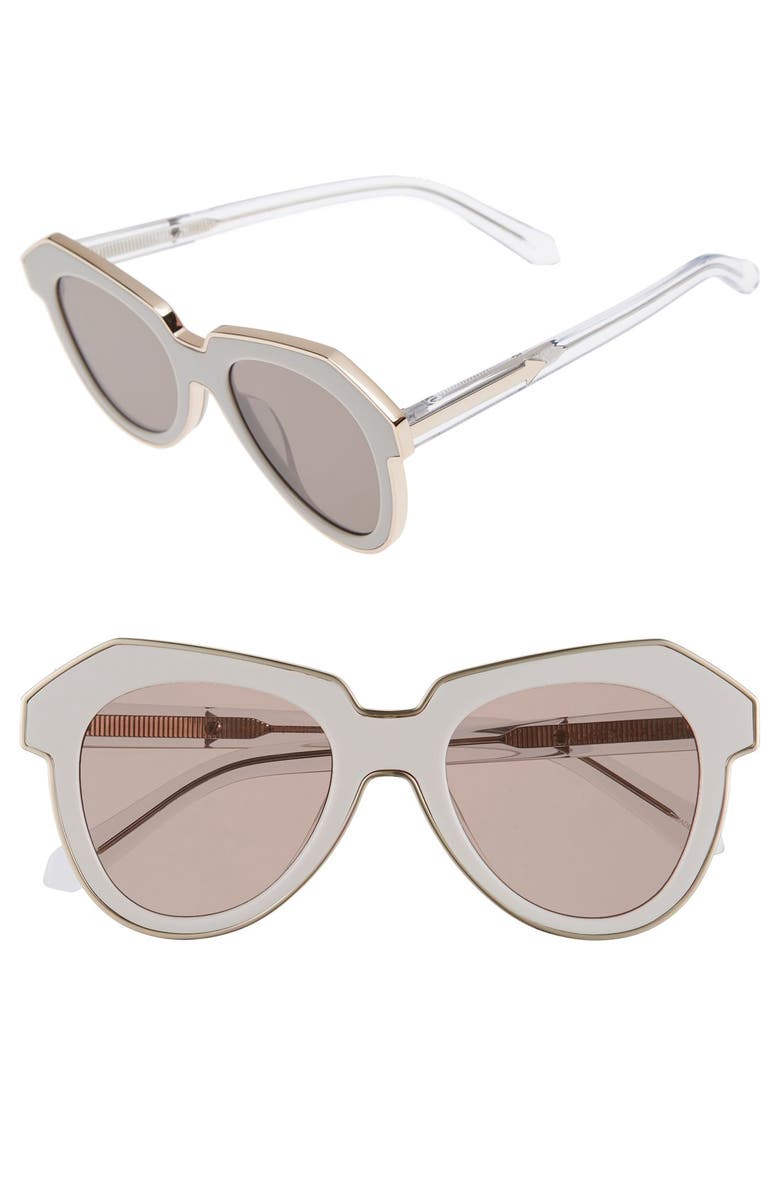 Karen Walker 'One Astronaut - Arrowed by Karen' 49mm Sunglasses, Main, color, 