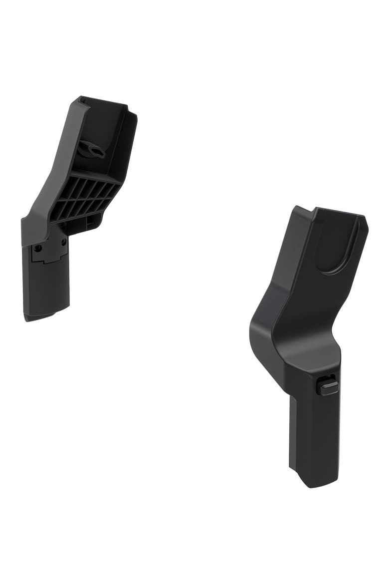 Sleek Stroller to Maxi-Cosi®/nuna/CYBEX/BeSafe® Infant Car Seat Adapter Set, Main, color, BLACK